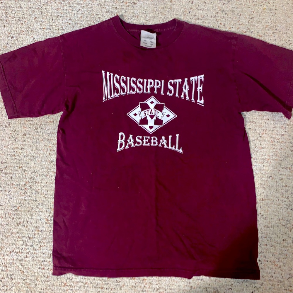 MSU authentic baseball shirt